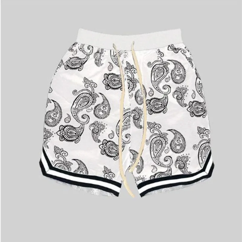 Summer Men Vintage Shorts Kids Floral Hawaii Vacation Shorts Boys Girls Casual Beach Shorts Adult Fashion Short Pants Streetwear