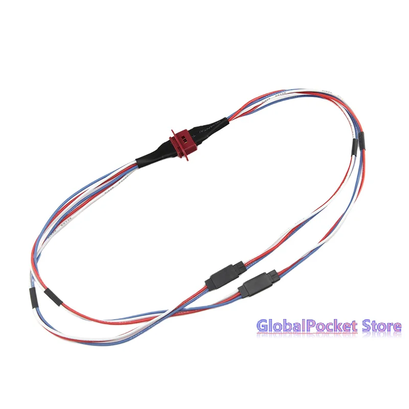 MPX 8 Pin Golden Plated Connector Multi-Wires Servo Extension Plug Male Female 2/ 3 Wires For RC Model Fixwing Glider Airplanes