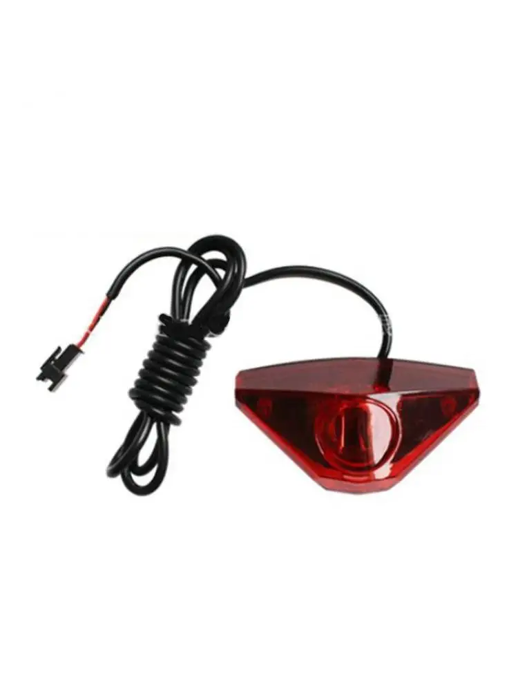 AliExpress UK 6-80V LED Electric Bike Scooter Rear Tail Safety Light Ebike Brake Lamp Compatible With Electric Vehicle 3 Wire Connector