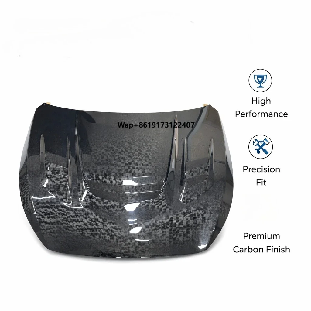 

Carbon Fiber HOOD for Infiniti Q50 2014-2021 | Demon Style Front Bonnet Replacement | OEM-Style Fit