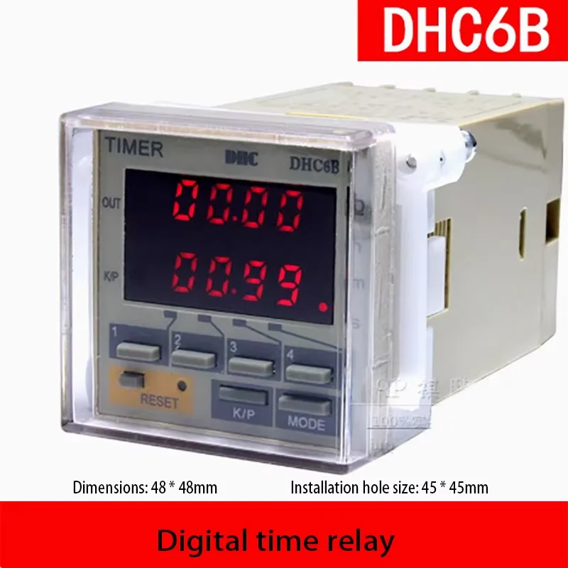 TIMER DHC6B Time Relay Power Failure Memory Function Intelligent Type