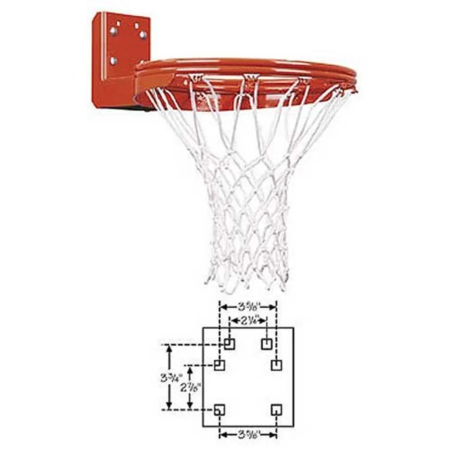 

FT170DR Сверхмощный двойной обод сзади, фиксированный баскетбольный обод для занятий спортом на открытом воздухе и спортивных площадок со сверхпрочной стальной C