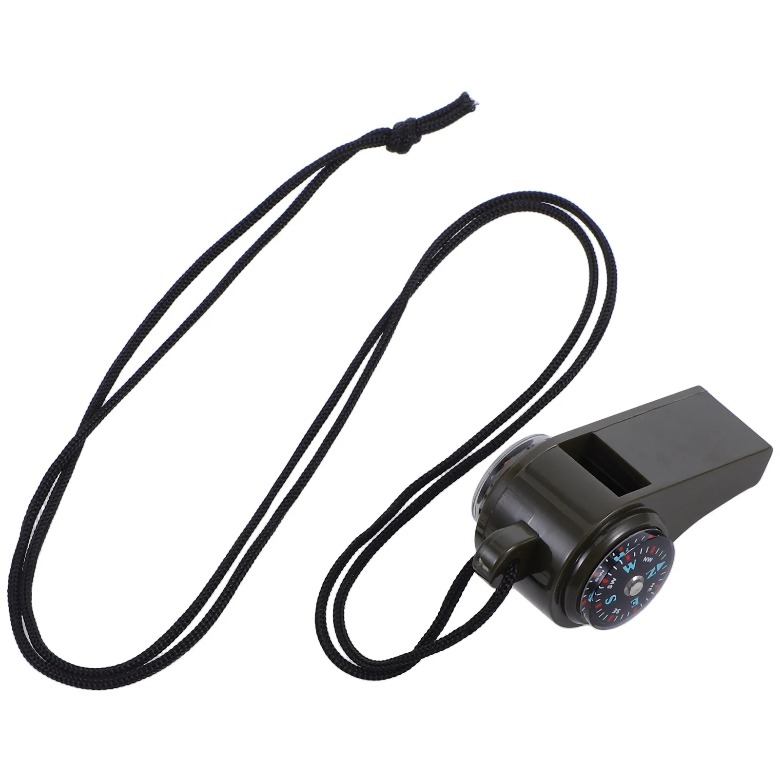 

Survival Whistle Compass Thermometer Emergency Rescue Outdoor Camping Hiking Gear Safety Loud Portable Pendant