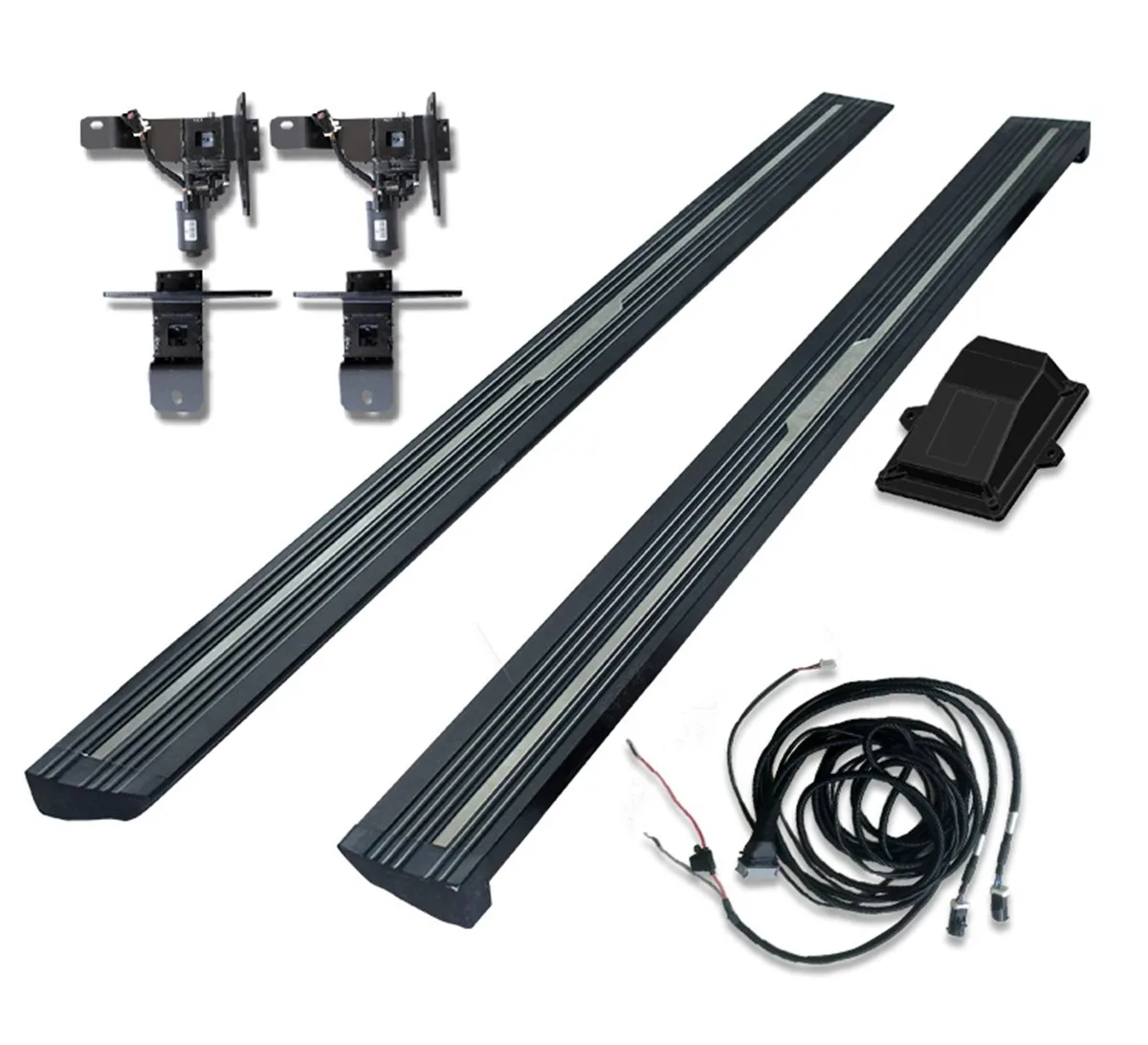 high-quality Electric pedal running board for Cayenne macan Telescopic automatic Colorful light source