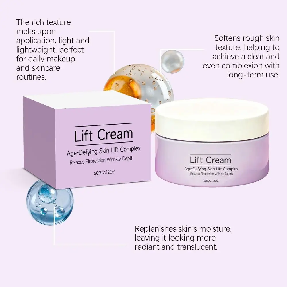Hot Advanced Collagen Peptide Lift Cream for Women with Skin Firming 60ML Face Lift Cream Moisturizer for All Skin Types