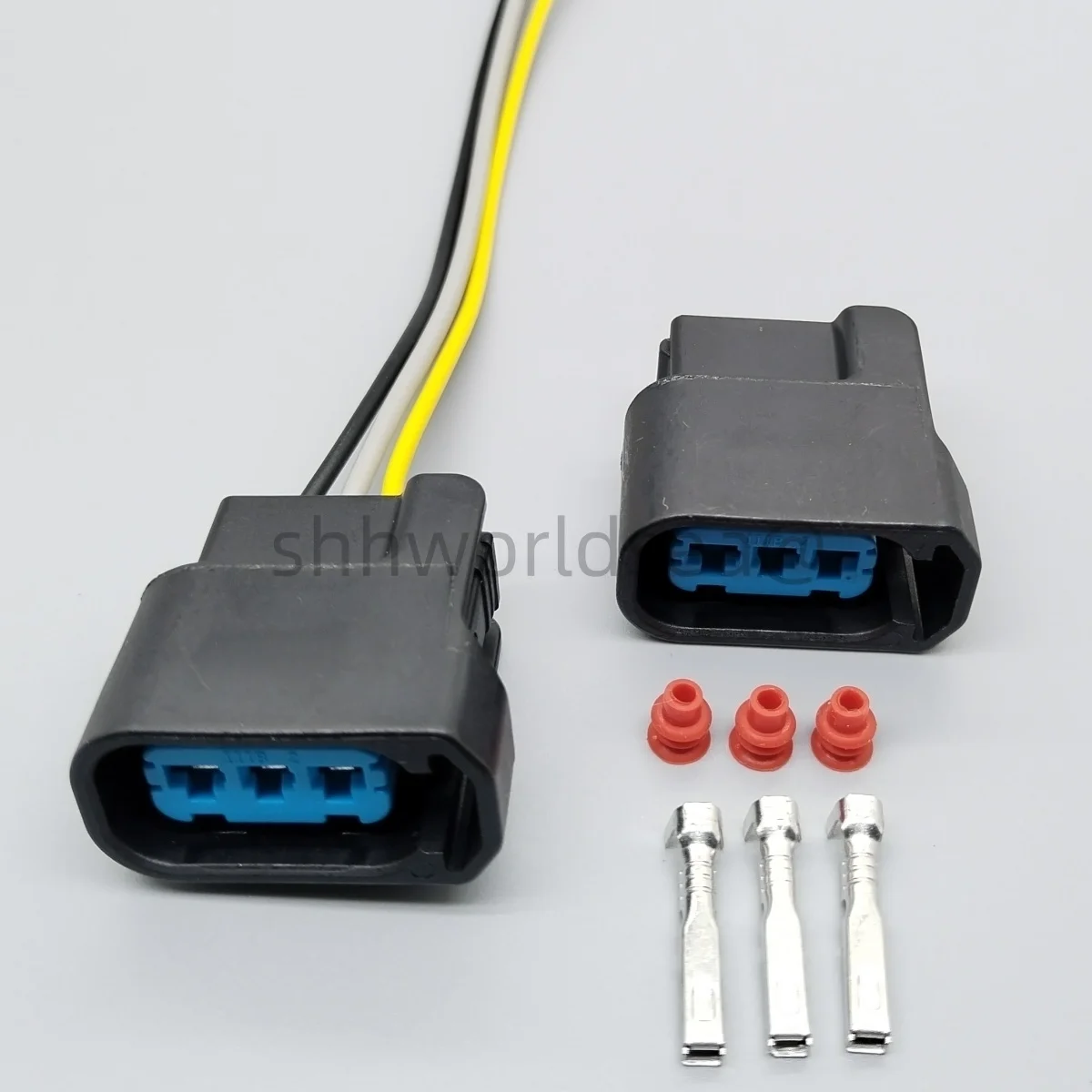 shhworldsea 3P 6189-0728  S2000 Ignition Coils Socket Wire Connector For Honda Auto Waterproof Plug