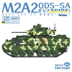 Magic Factory Assembly Model Kit MF-2007 M2A2 ODS-SA Infantry Fighting Vehicle Ukrainian Version 1/35