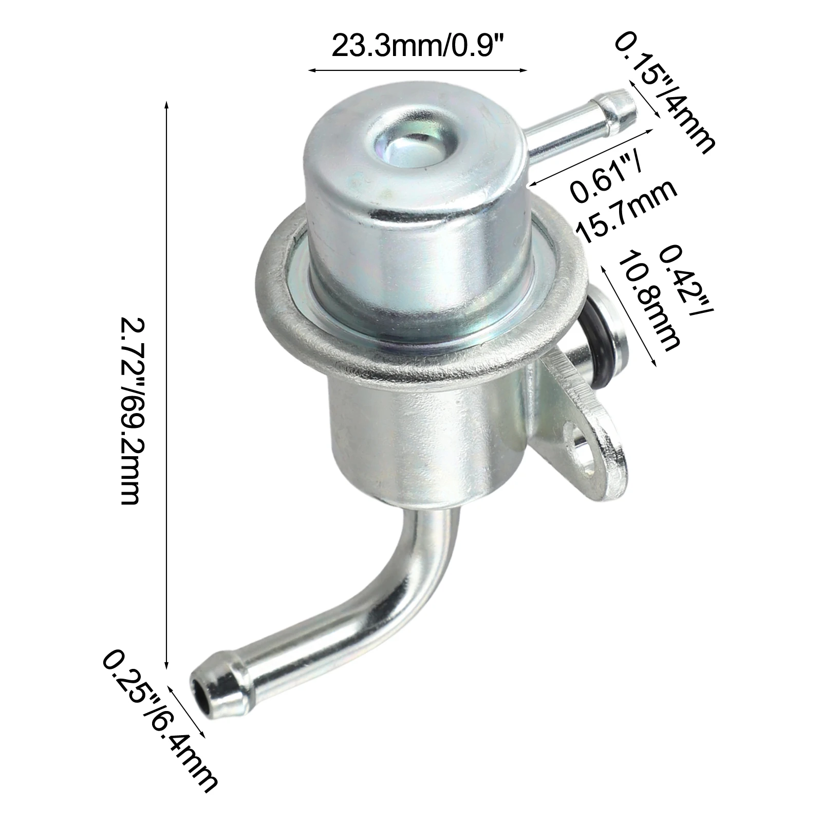 Fuel Regulator Replacement Fuel Pressure Regulator As Shown Direct Replacement Easy Installation Fits 1995-1999 Models