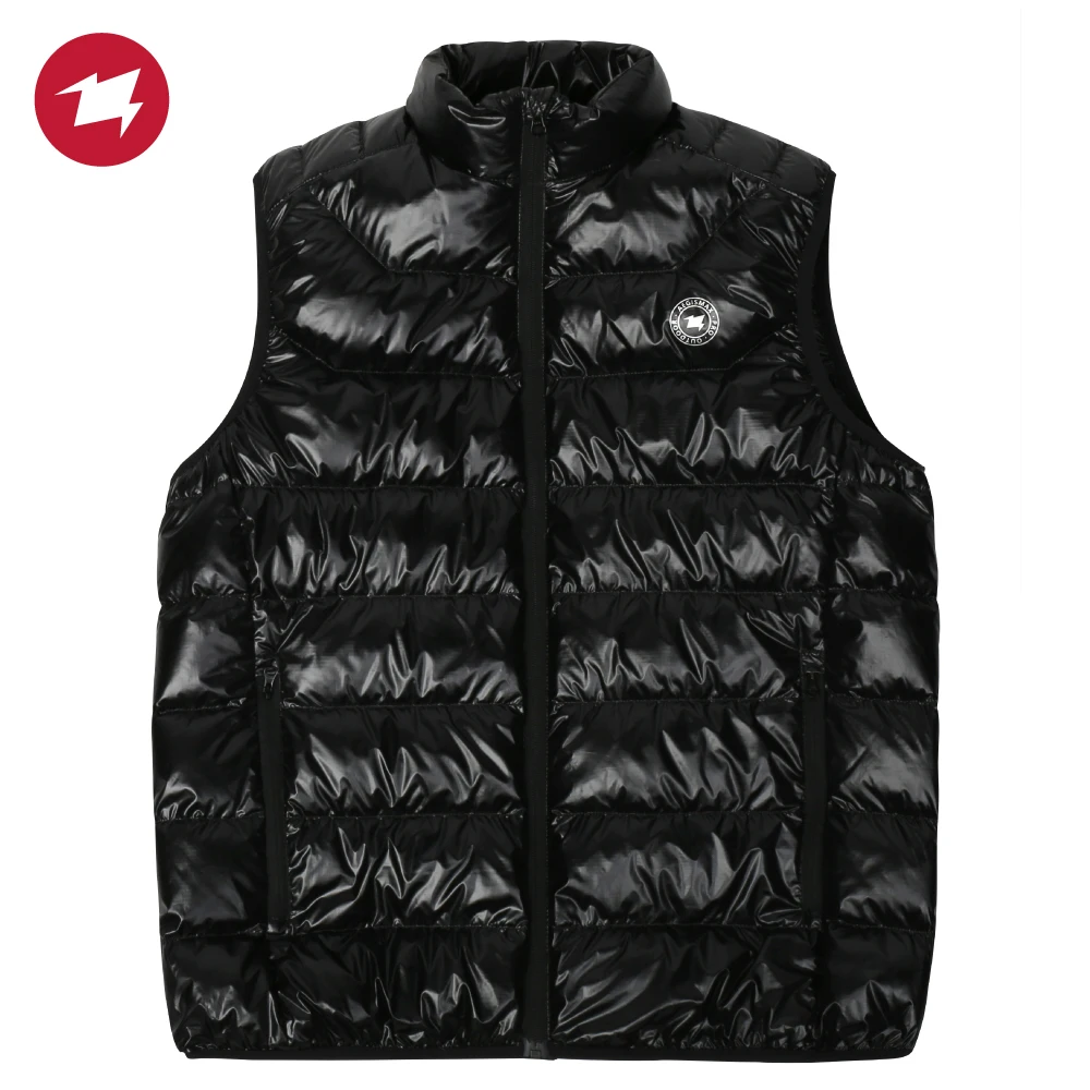 AEGISMAX Premium Men Down Vest for Hiking Climbing Skiing Winter Sleeveless Jacket Ultralight Goose Down Waistcoat Unisex