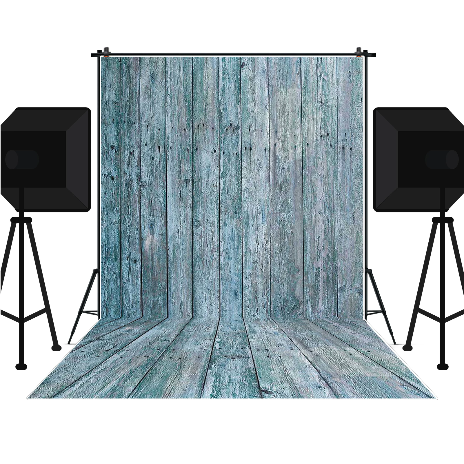 MOON.QG Birhday 배경 바닥 소박한 갈색 보드 사진 부스 베이비 샤워 맞춤 포스터 사진 소품 액세서리 벽