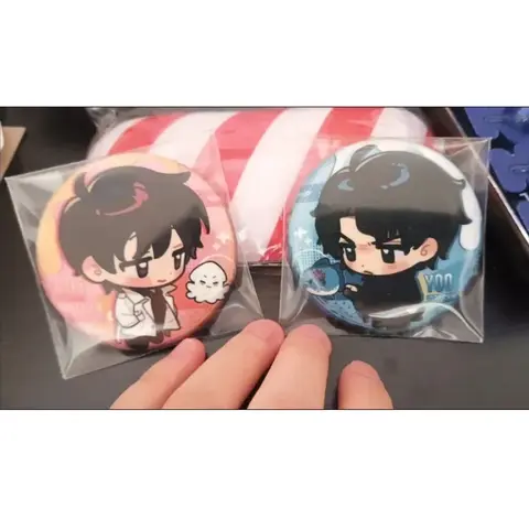 Omniscient Reader Viewpoint Kim Dokja Liu Yoo Joonghyuk Badges Foxtail Millet Materials Peripheral Gifts Decoration Ornament
