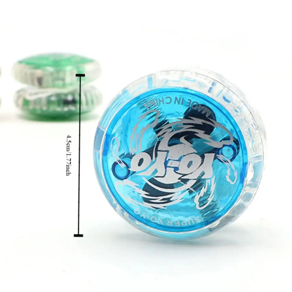 High Quality Plastic 2A Yoyo Wear-resistant Durable Glowing Yoyo Portable Fall Prevention Puzzle Toys