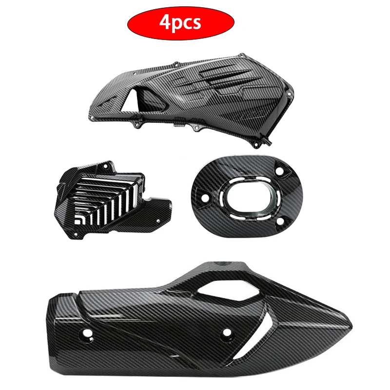 4pcs Motorcycle Accessories for Honda PCX 160 125 PCX125 PCX160 Air Filter Heat Dissipation Exhaust Cover Replacement Cover - Image 5