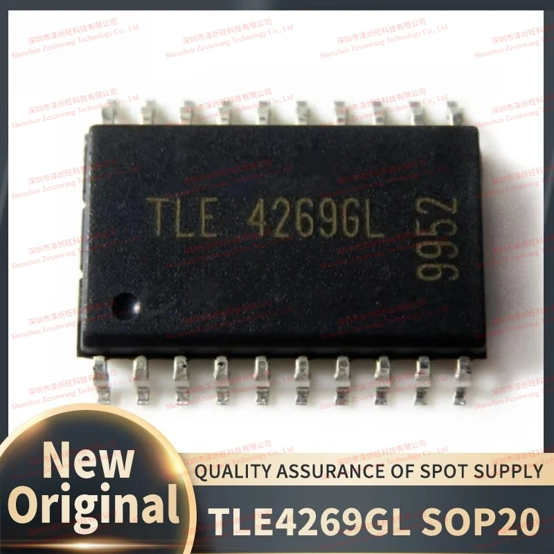 10Pcs New Original TLE4269GL TLE4269 SOP20 Linear Regulator Ic Chips