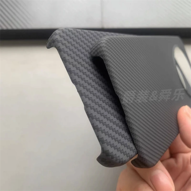 حافظة لهاتف Honor X9d ماتي من ألياف الكربون الصلبة الملمس نمط غطاء رفيع للغاية لهاتف Honor X9 D 5G X70 ممتص الصدمات