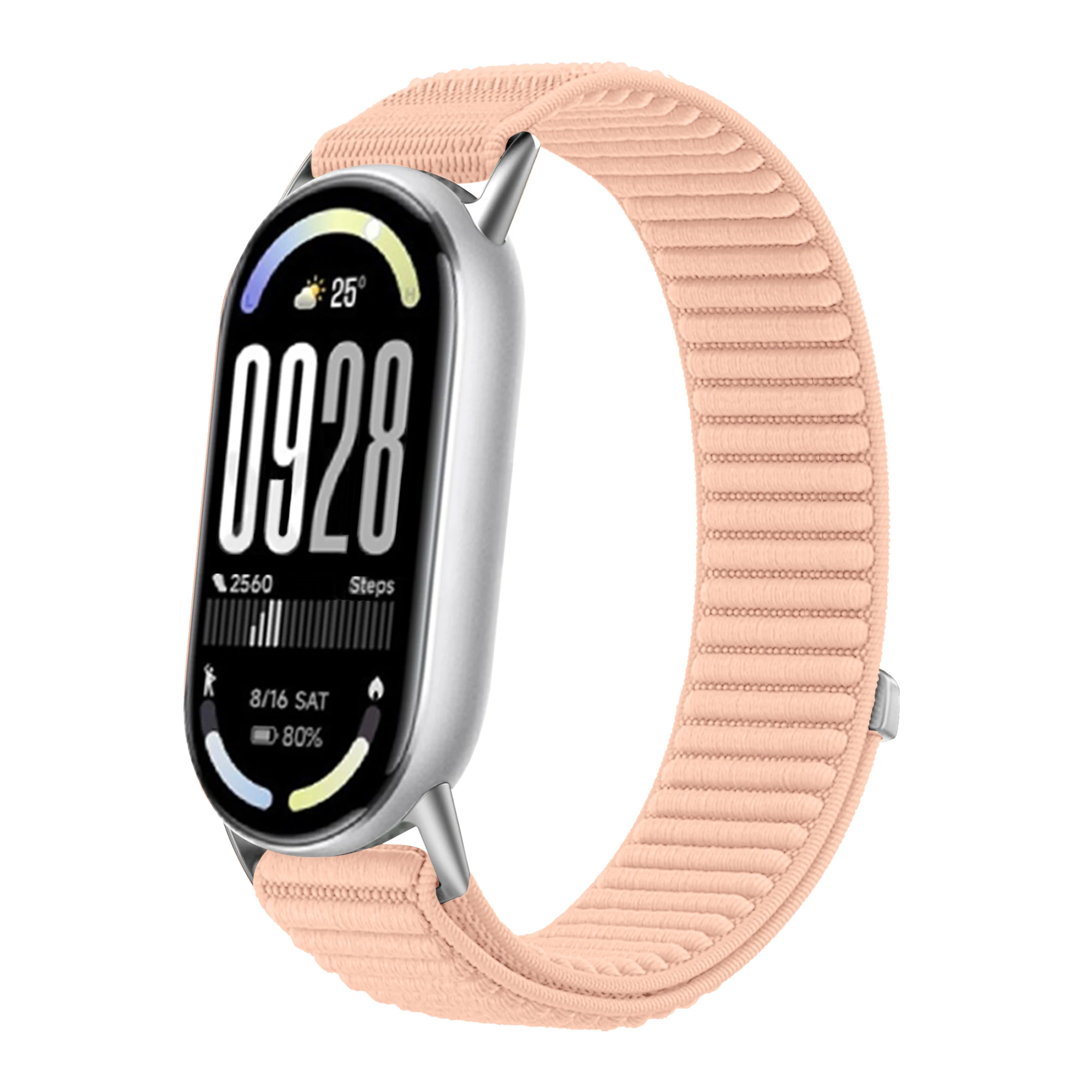 Atmungsaktives Nylonarmband für Xiaomi Mi Band 10 9 8, Sportarmband, Ersatzarmband für Xiaomi Mi Band 10, Uhrenarmband-Zubehör