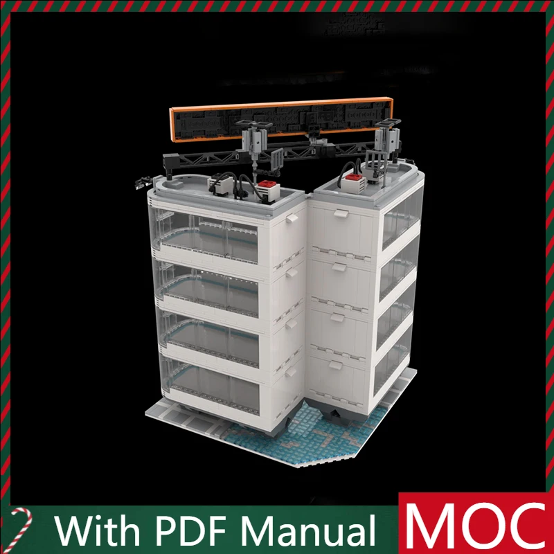 

1879 Parts Hot Selling Museo dell' automobile moderno Modular Building Blocks Kids Assembly Display Toys Festival Surprise Gift