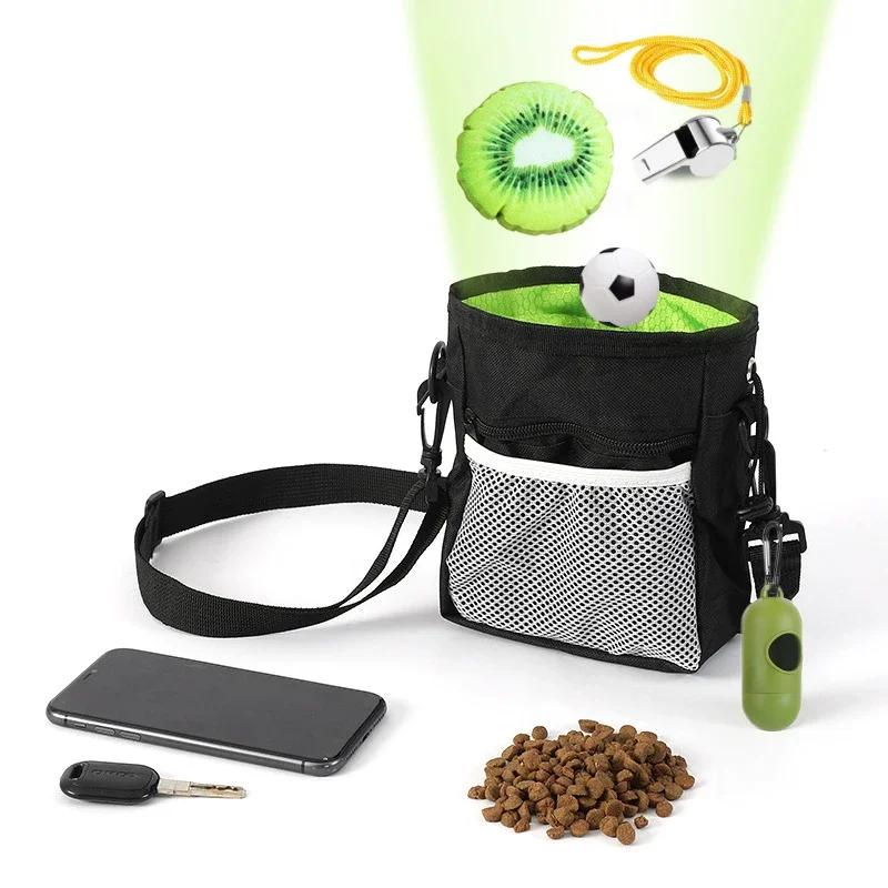 

Pet Dog Snack Bag Food Outdoor Treat Snack Bait Pet Feed Storage Pocket Pouch Food Reward Waist Bags Dog Training Bag