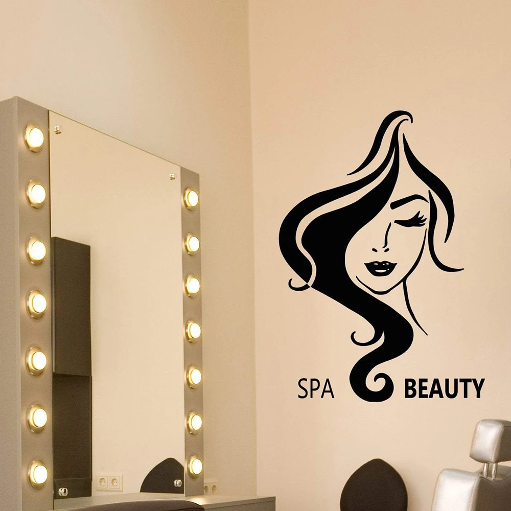 1PC Hot Sale #Beauty Wall Decal Living Room Removable Mural For Door Decor Wall Decoration Murals