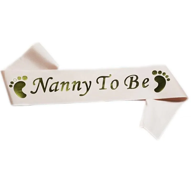 Mamma per dorare telai Baby Shower Decor Mommy Aunty To Be Sash Party Gift bomboniere bomboniere Genderl Reveal Party nastro di raso