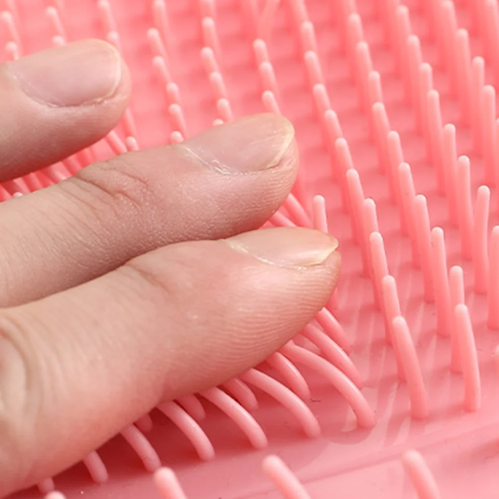 

Foot Massage Nonslip Shower Mat Large Foot Scrubber Mat Wall Mounted Back Scrubber Suction Cup Bathroom Floor Pad