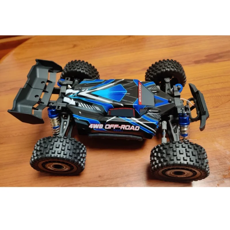 MJX 16207 tracción en las cuatro ruedas Control remoto sin escobillas modelo de coche de alta velocidad juguete de carreras rápidas vehículo eléctrico juguete de simulación