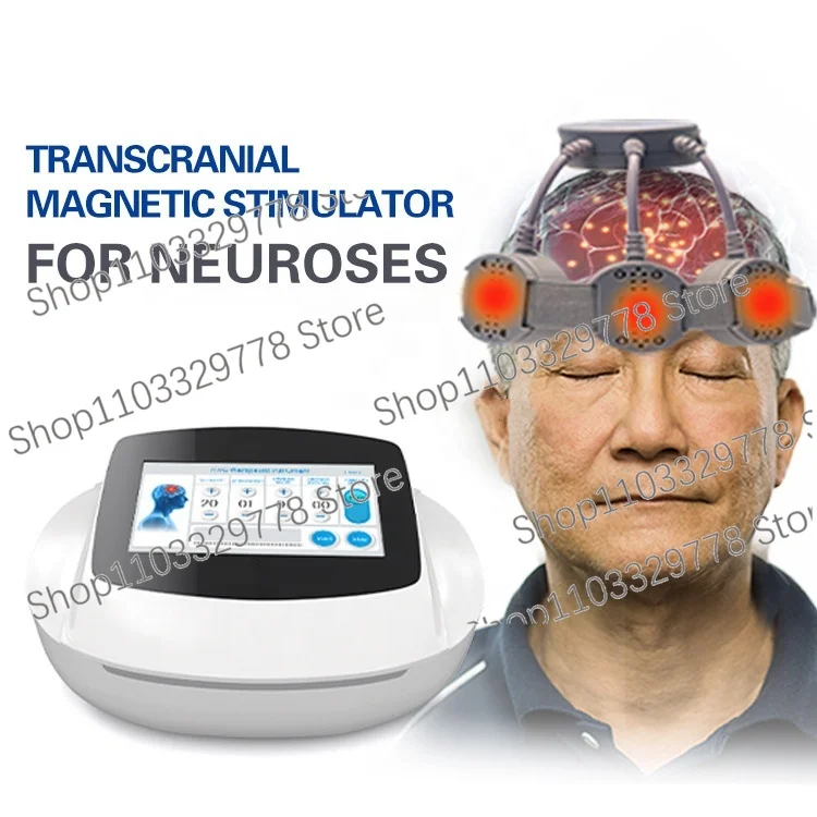 19mT Rtms Transcranial Magnetic Stimulation for Stroke adult &Child Insomnia Anxiety Depression Autism Brain Therapy Apparatus