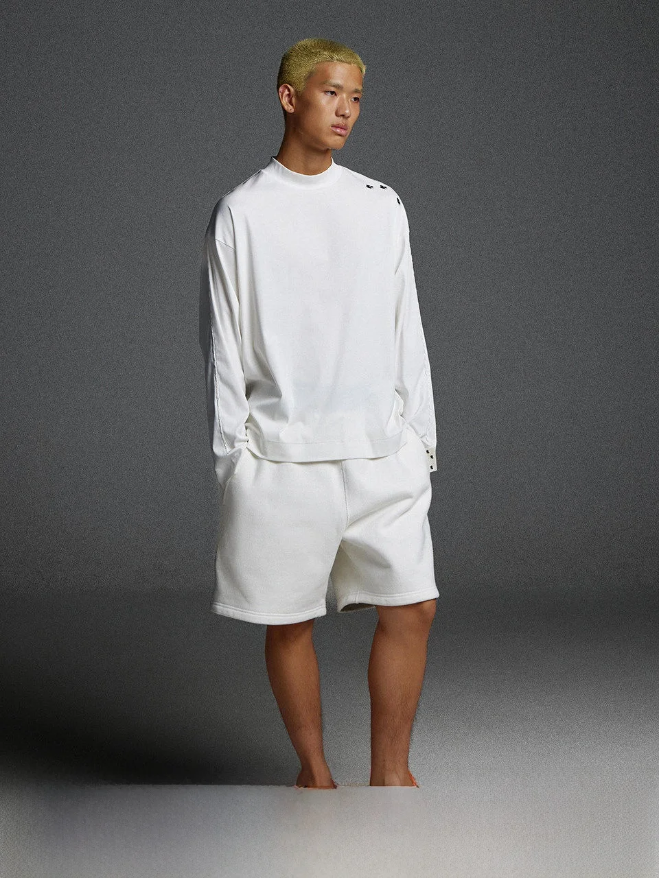 

Спортивные брюки Crnenter Heavyweight Rigid Straight Leg, повседневные, свободного кроя, со средней посадкой, на эластичном поясе, из смесового хлопка