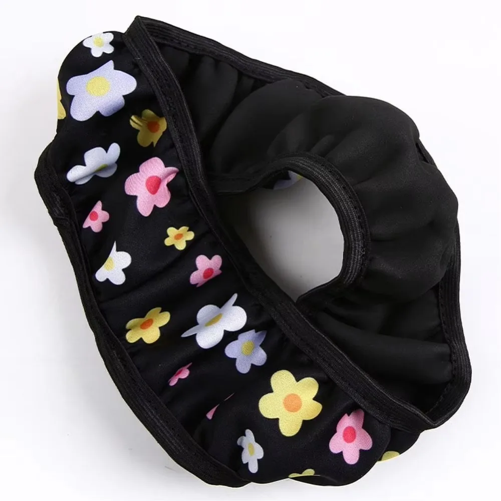Small Fresh Flower Car Steering Wheel Cover General Purpose Breathable Handle Cover Elastic No Inner Absorbent