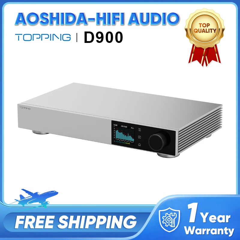 TOPPING D900 Ultra-Flagship DAC+TOPPING A900 Ultra-Flagship Headphone Amplifier Combo