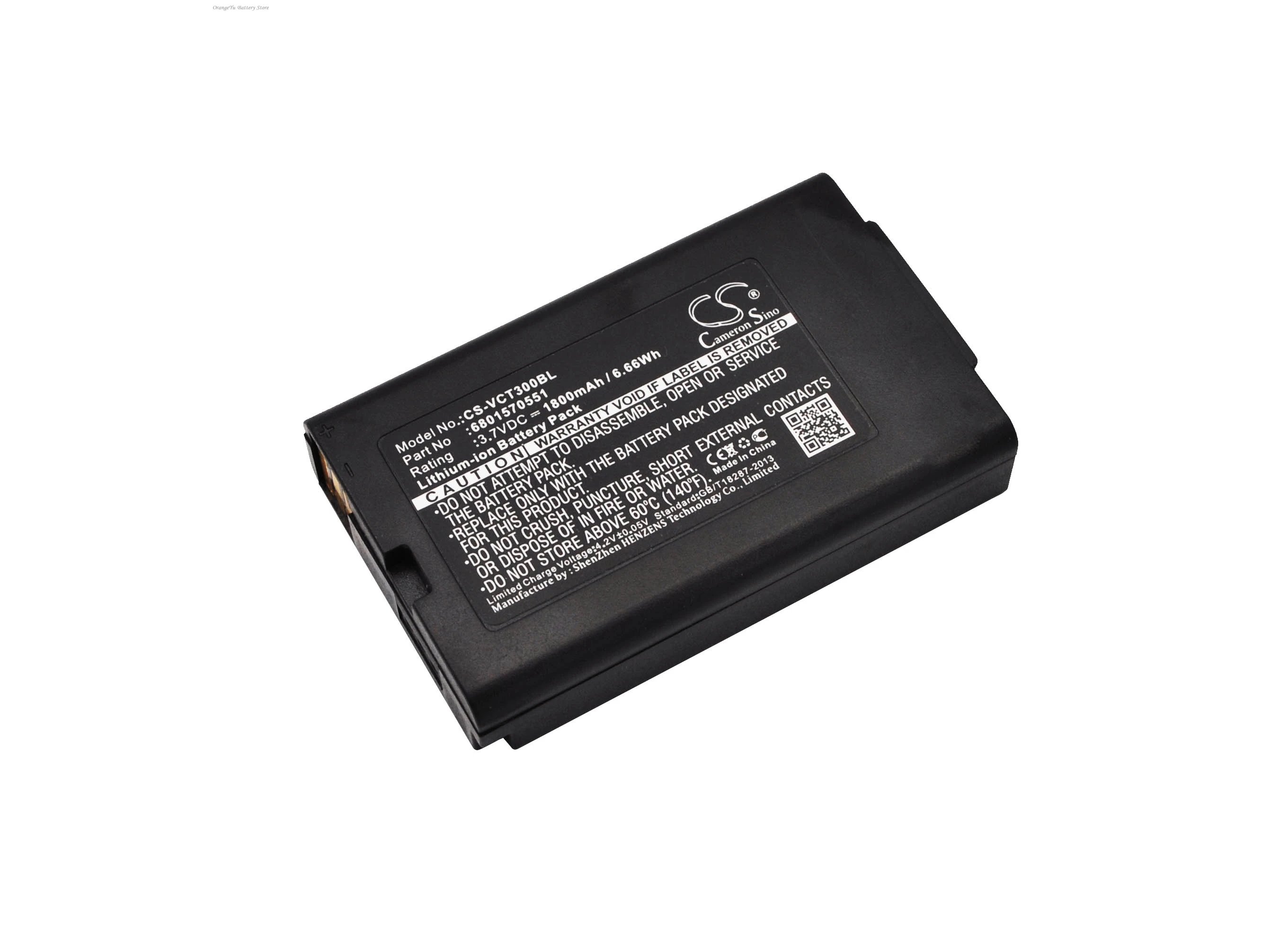 Replacement 3.7V 1800mAh Payment Terminal Battery 6801570551 for VECTRON Mobilepro B30 Mobilepro 2 Mobilepro II