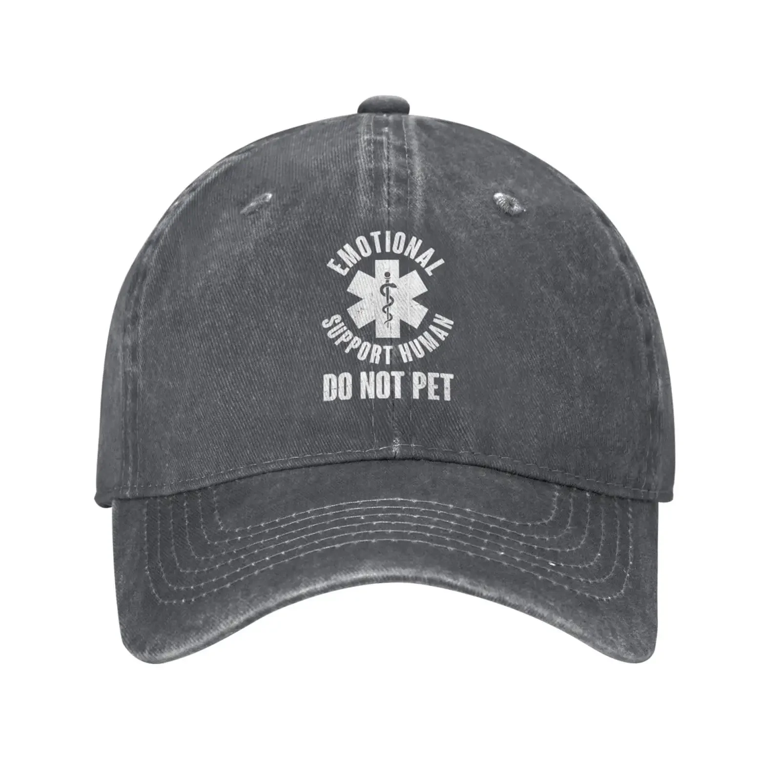 Funny Emotional Support Human Baseball Cap for Women Fashion Sun Hats Trucker Hat Sun Cap Sports Sunhat For Daily Outdoor Travel