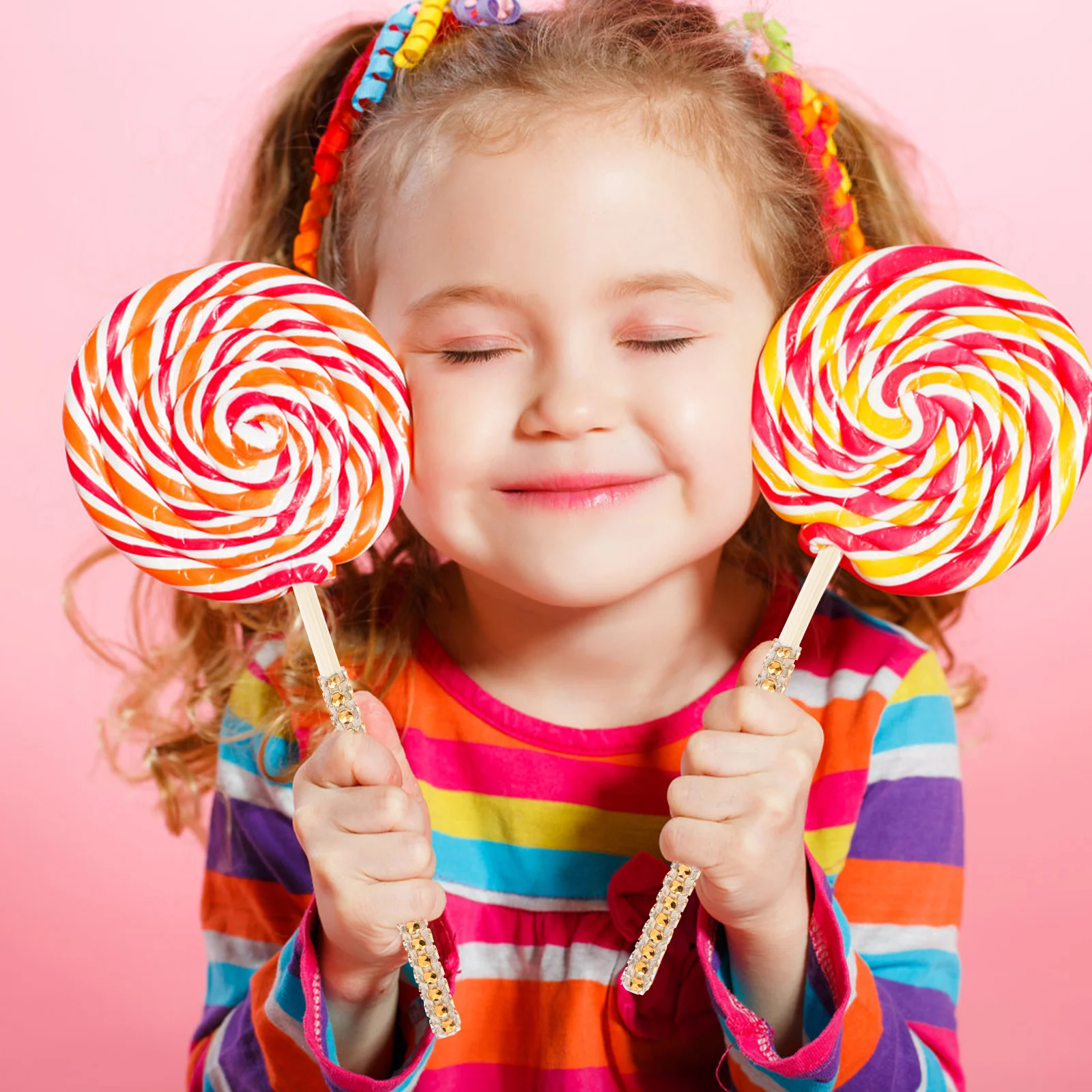

12pcs Lollipop Sticks Cake Picks Decorative Party Lollipop Sticks Candy Apples Party Treats Baking Tools Pastry Accessories