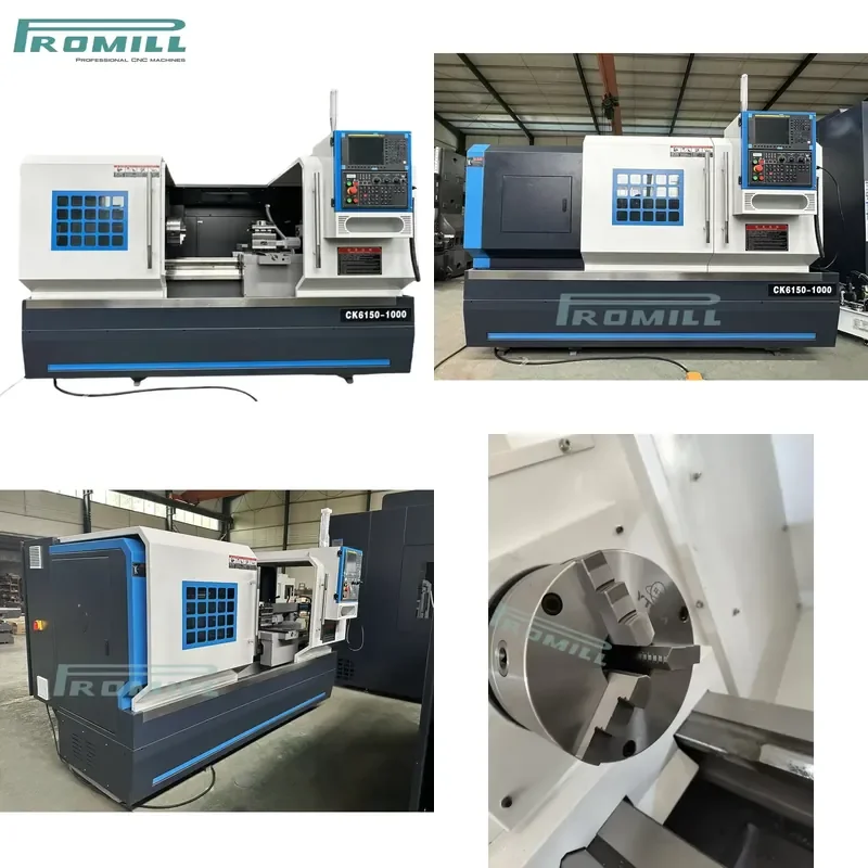 HCY Hot Sell Flat Bed CNC Lathe Machine CK6150/1000 Horizontal Metal Turning CNC Lathe