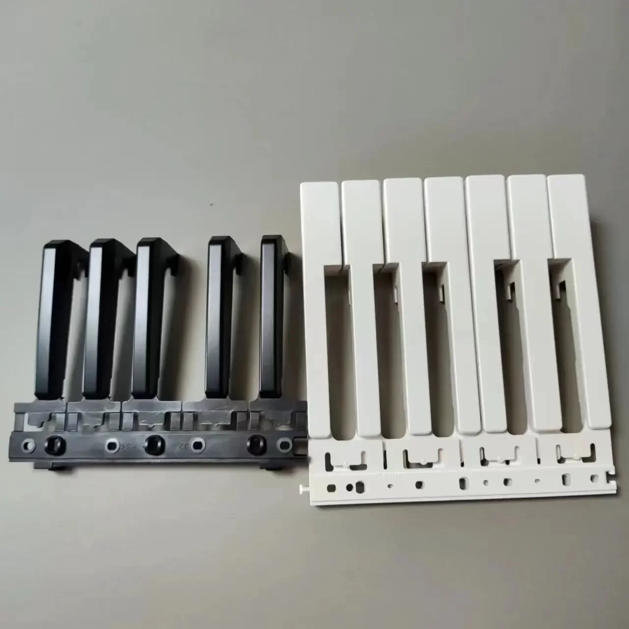 Peças de substituição do teclado para Yamaha, branco, teclas pretas, YPT-200, 210, 220, 230, 240, YPT-300, YPT-310, 320, 330, YPT-400, YPR-50