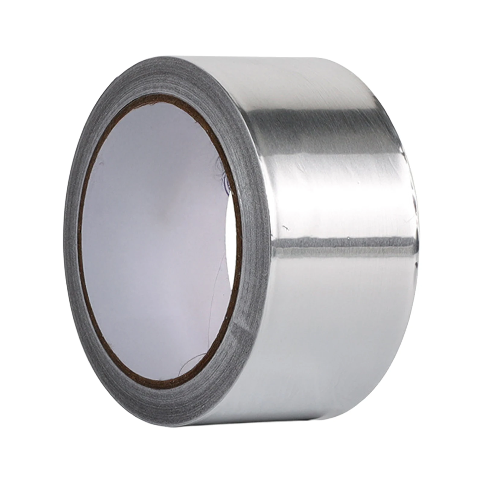 HVAC Ducting Aluminum Foil Tape High-Temperature Resistant Sealing Silver Heat Reflective for Kitchen Range Hoods Durable