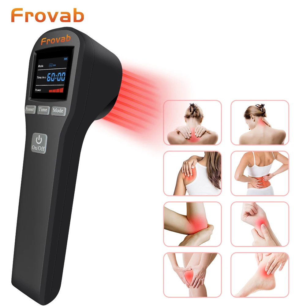 

Laser Light Massage Device 650nm 808nm Low Level Laser Therapy Physiotherapy for Body Pain Wound Healing Deep Tissue Repair