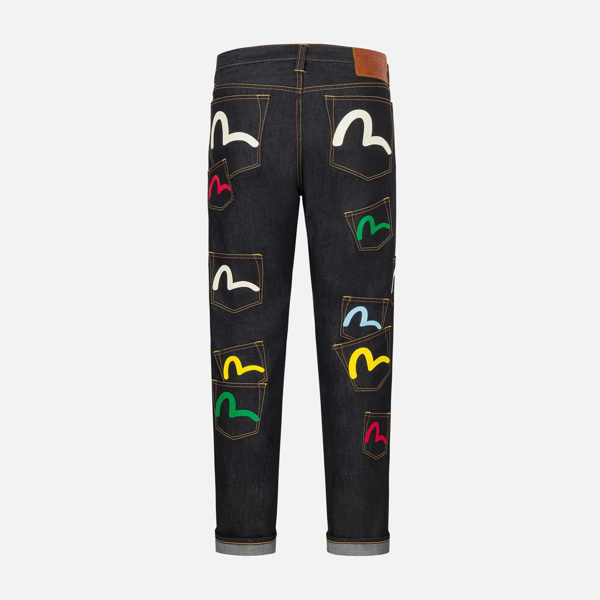 GG Y2K Retro Streetwear Wide Leg Denim Pants Gothic Punk Vintage Print Jeans Unisex Autumn Street Style Cargo Pants