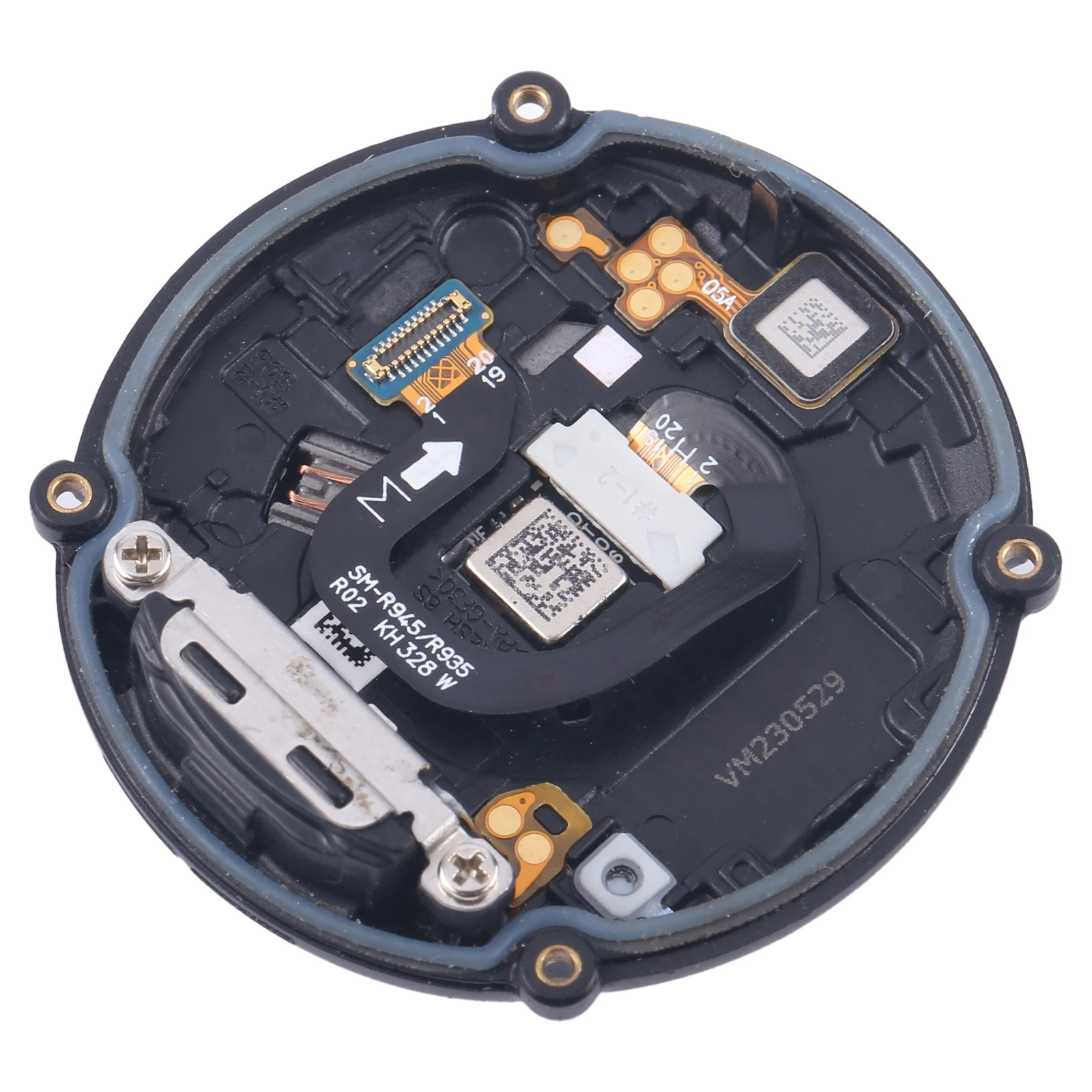 Watch Back Cover For Samsung Galaxy Watch6 40mm SM-R930 SM-R935 Bottom Cover with Heart Rate Sensor + Wireless Charging Module