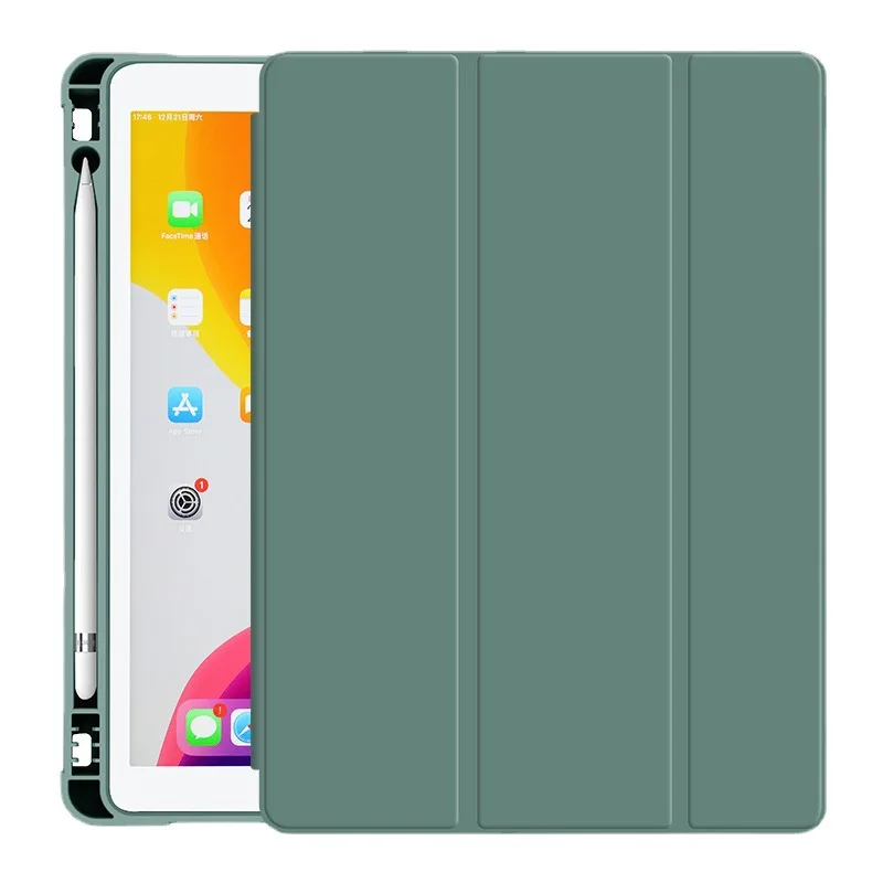 For iPad 10.2 9/8/7/6/ 10th Generation case Pro 11 2021 2018 9.7 10 5 Smart Cover with Pencil Holder Mini 4 2020 Air 5 10.9 2022