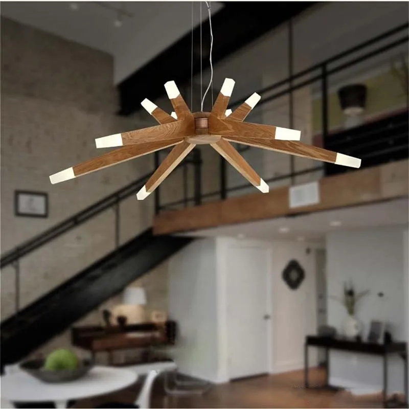 

Chandelier Wood Branch Living Room G4 Led Lustres Modern Wood Branch Chandelier Lighting