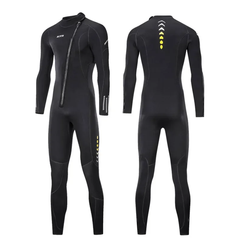 3MM Neoprene Front Zipper Wetsuit for Snorkeling Scuba Diving Swimming Kayaking KiteSurfing