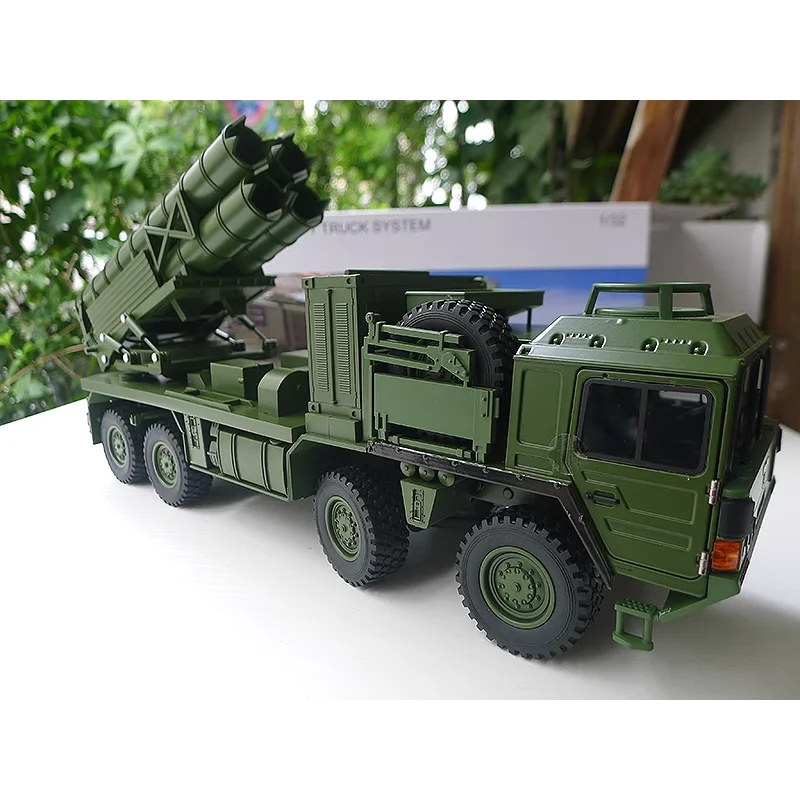 

Diecast Mission Mode 1:32 Scale MAN Extreme Mobility German Military Card Missile Alloy Car Model Collectible Toy Gift Souvenir