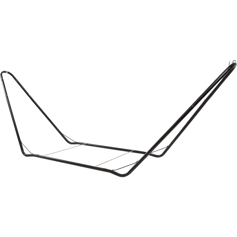 

Sunnydaze 10-Foot Portable Steel Hammock Stand - for Camping and Spreader Bar Hammocks - 330-Pound Capacity - Black