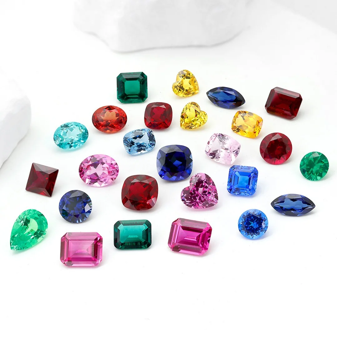 

Wholesale AAAA+ Ruby Sapphire Test Mohs Hardness Gems Top Quality for Collection Display Jewelry Making Box Pack Chic Stone