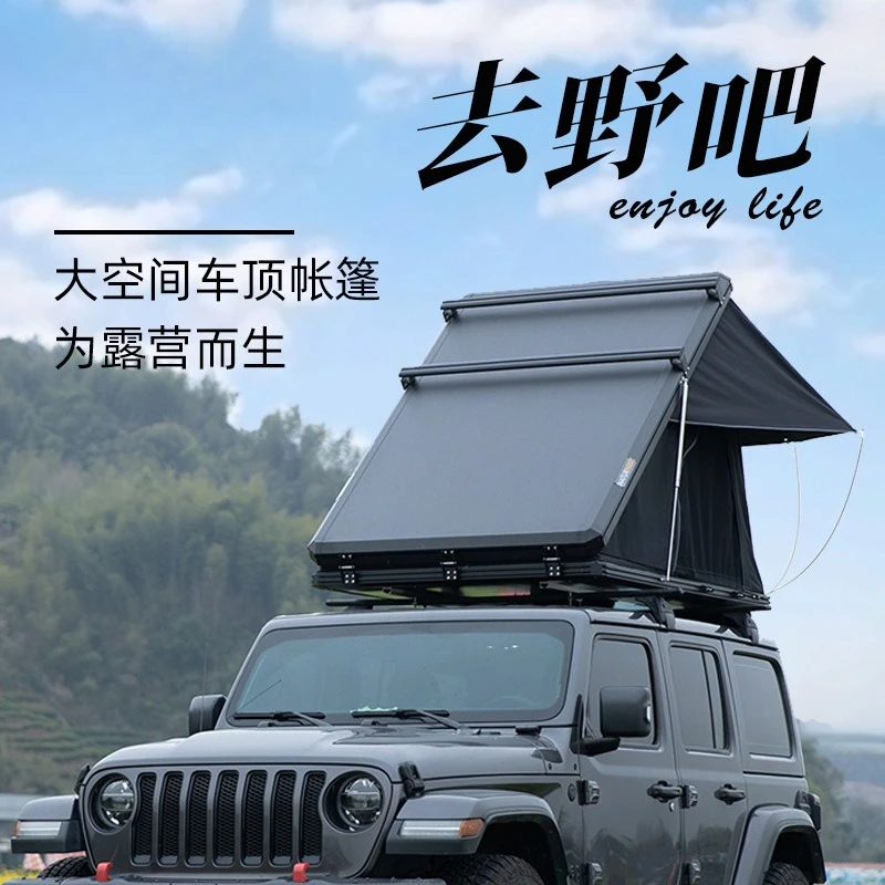 Roof tent Car tent Quick open camping Camping Sunscreen Rain protection Warm foldable car SVU off-road