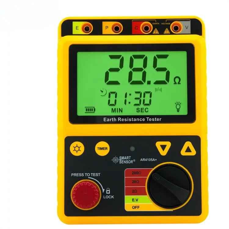 

AR4105A+ Тестер сопротивления заземления Приборы для измерения напряжения