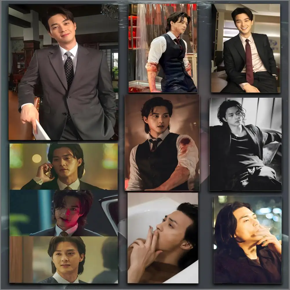Kim Ji Hoon Poster Durable HD PVC Wall Art - Waterproof Soundproof For Home Office Bar