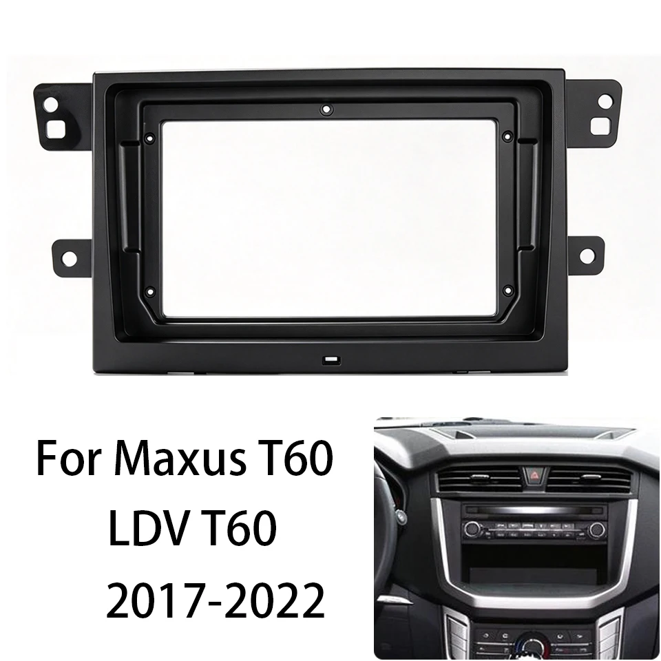 9 inch Car Android Radio Stereo Player Frame Fascia For Maxus T60 LDV T60 2017-2022 Panel 16PIN Power Cable Adapter Canbus