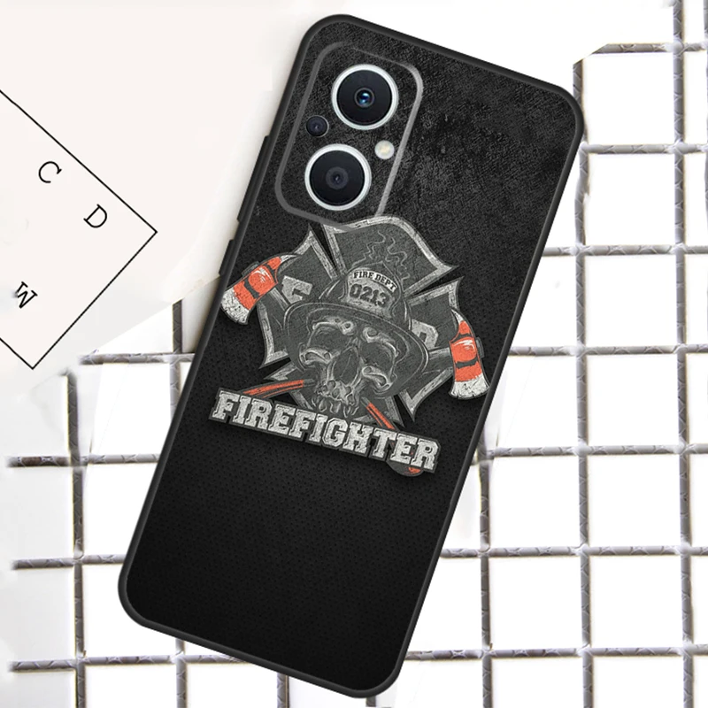 Rescue Fire Dept Case For OPPO Reno 10 Pro 4Z 5Z 4 5 6 7 8 Lite 8T OPPO Find X5 X6 Pro X3 X2 Neo Lite Cover